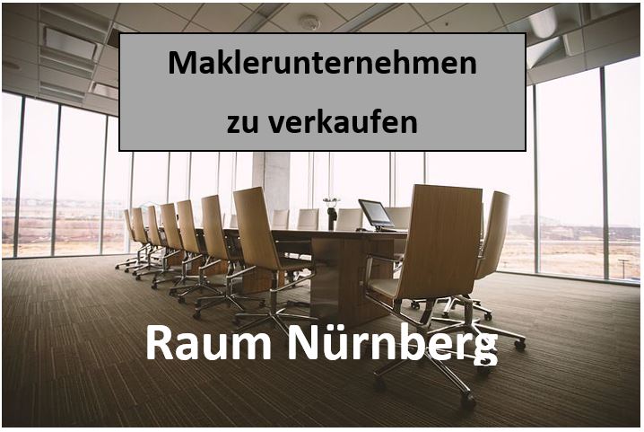 Versicherungsmaklerbüro kaufen im Raum Nürnberg spezialisiert auf Gewerbekunden: